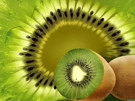 Actinidia és kiwi együtt ivaem