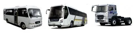 Автобус Hyundai история за произход и развитие на пътническите превози