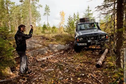 Devils orr - az északi út a part mentén Shalsky (1. rész), egy végtelen utazást