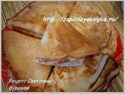 Палачинки на грис мая