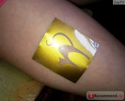 Glitter tatuaj - „sclipici tatuaj - distractiv picant, care este capabil să stăpânească fiecare