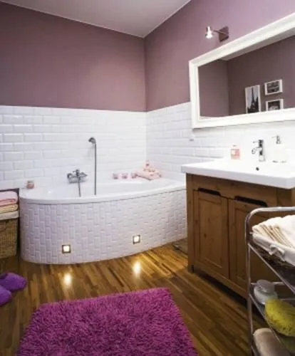Как да украсят стените в банята, покрита с влагоустойчив гипсокартон