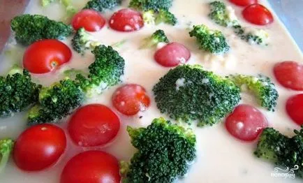 Broccoli cu rosii - un pas cu pas reteta cu fotografii de pe