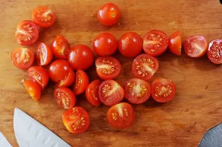 Szendvicsek formájában katicabogár - lépésről lépésre recept fotók