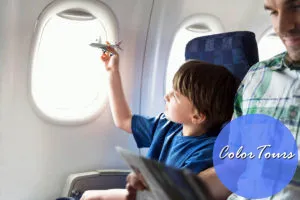 Ce se poate face într-un avion cu copii