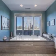 design a szoba egy dobogós gyönyörű belső a lakás egy többszintű padló