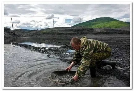 добив на злато в Якутия