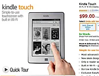 Cititor electronic amazon kindle tactil