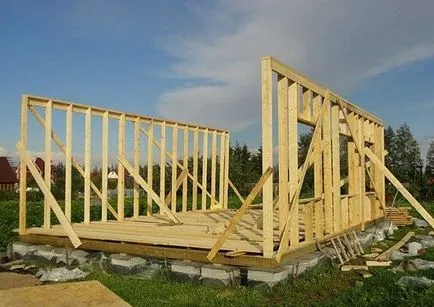 Extrém Építőipari „, vagy hogyan kell felépíteni egy házat 2 hétig saját kezűleg