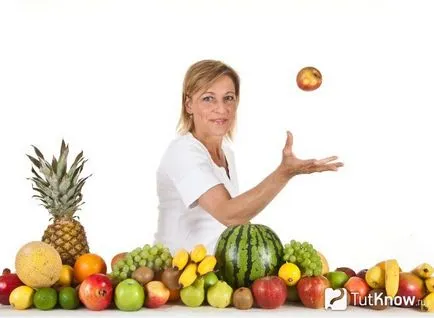 Eficacitatea unei diete de fructe