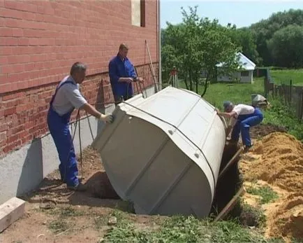 Capacitatea de acumulativ din plastic de canalizare