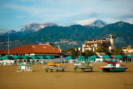 Forte dei Marmi este stațiunea românească din Italia