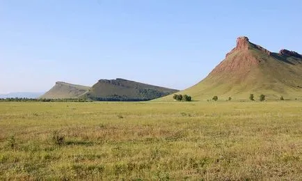 gama de munte „trunchiuri“ Khakassia