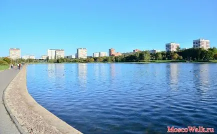 parc Golyanovsky și iaz - Moscova plimbări, plimbări