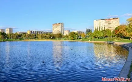 parc Golyanovsky și iaz - Moscova plimbări, plimbări