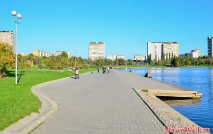 parc Golyanovsky și iaz - Moscova plimbări, plimbări