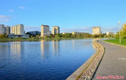 Golyanovsky park és tó - Moszkva séták, séták