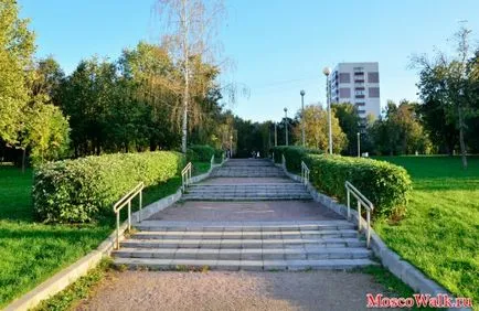 parc Golyanovsky și iaz - Moscova plimbări, plimbări