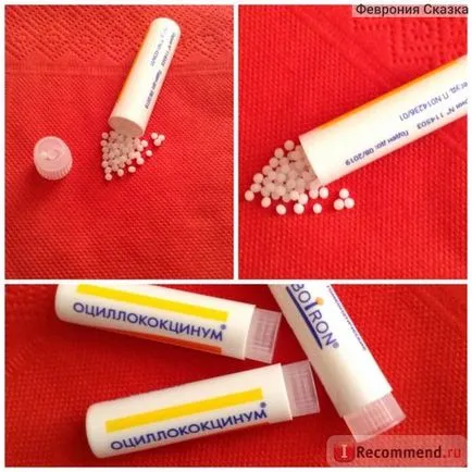 Homeopátia Boiron Oscillococcinum - „mágikus a pellet! Hogyan működik Oscillococcinum