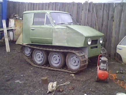 Vehicule cu senile „vezdik“