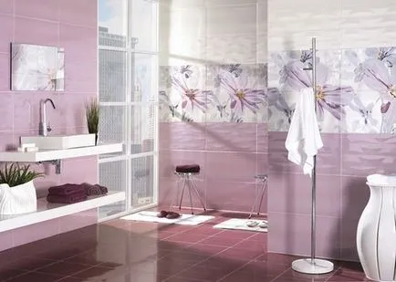 gresie spaniolă în interiorul mozaicuri fotografie camera de baie, picturi murale