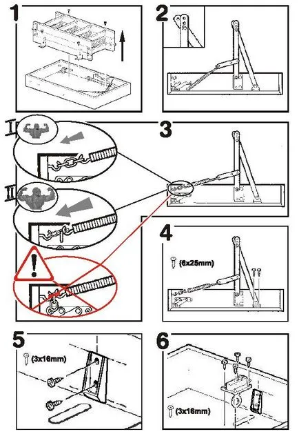 Instrucțiuni de instalare Scara