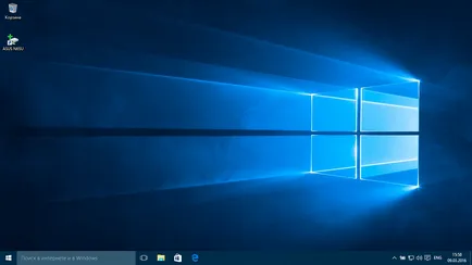 Hogyan lehet hatékonyan a kezelőfelületet és megjelenése az asztali számítógép a Windows 10