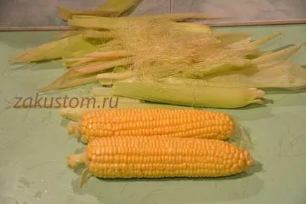 Hogyan és mennyi idő kell főzni a kukorica, parasztház terület