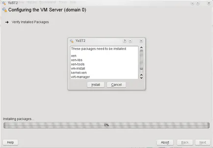 Cum se instalează și se configurează virtualizarea bazată pe Xen în openSUSE 11