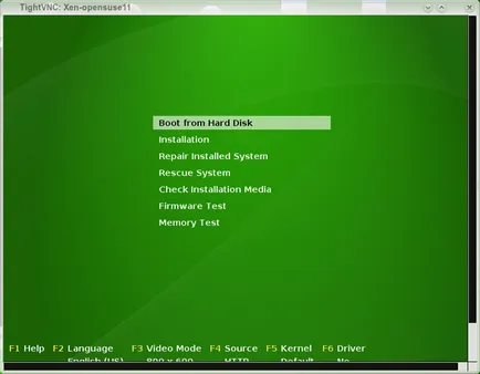 Cum se instalează și se configurează virtualizarea bazată pe Xen în openSUSE 11