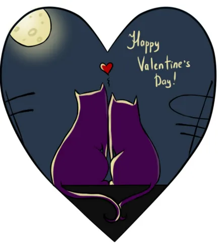 Hogyan kell felhívni a valentin szerelmes macskák - animáció labor valamennyi