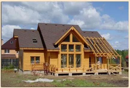 Как да се изгради евтини дървена къща на собствената си