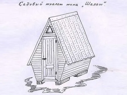 Как да се изгради тоалетна в страната със собствените си ръце, изграждане на дървена къщичка с тоалетна снимка,