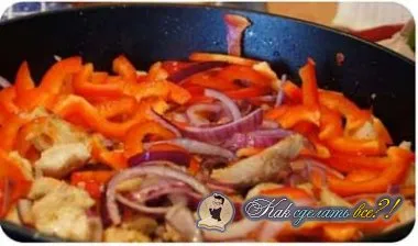 Cum de a găti fajitas de pui cu fotografie