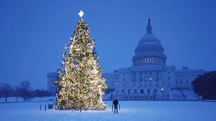 Hogyan ünneplik a karácsonyt és az új évet Amerikában