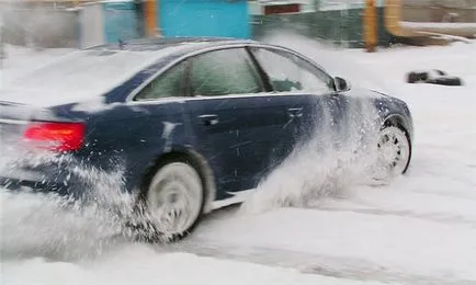 Hogyan kell lovagolni a jégen teljes, az első és hátsó kerék hajtás