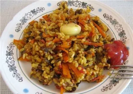 Cum de a găti pilaf de legume