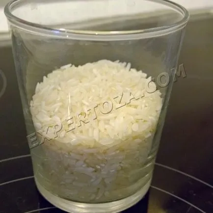 Főzni rizs-víz, expertoza