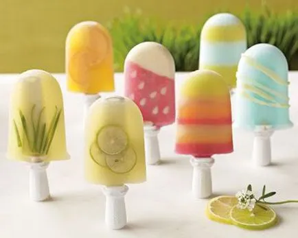 Hogyan készítsünk popsicles otthon gyorsan és olcsón