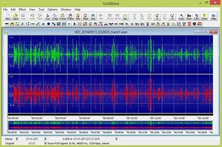 Hogyan lehet eltávolítani zaj az audio GoldWave blog