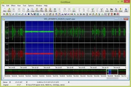 Hogyan lehet eltávolítani zaj az audio GoldWave blog