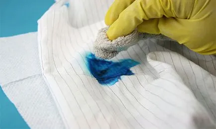 Hogyan visszavonja a tintát a ruhát, mint hogy távolítsa el a festéket a nyomtató