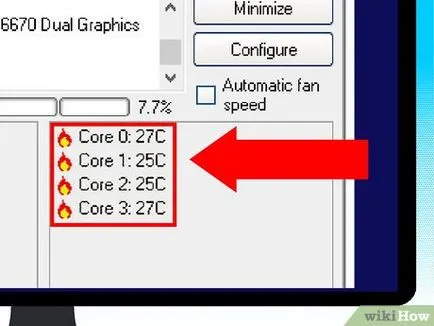 Как да разберете температурата на компютърни компоненти