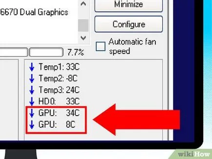 Как да разберете температурата на компютърни компоненти