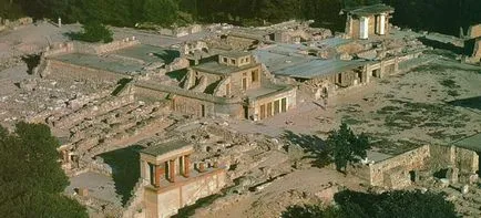 Palotája Knossos Kréta - nyomában az elsüllyedt Atlantis
