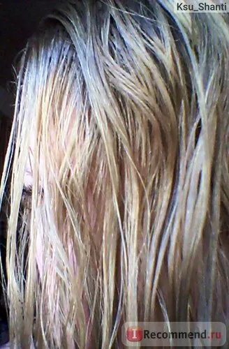 Păr de colorare a Schwarzkopf Igora Royal - «atât din pergidrolnoy deveni o blonda
