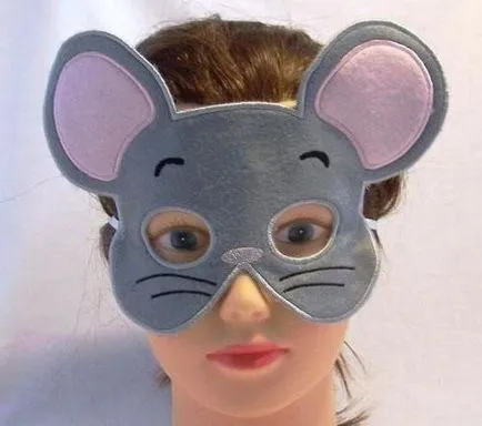 costum mouse-ul pentru fete cu modele mâinile lor, instrucțiuni