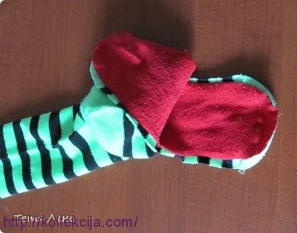 крокодил чорап