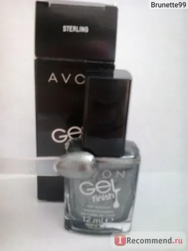 Unghii avon poloneză efect gel de finisare cu gel de unghii smalț - «noi nuanțe iceberg infinit