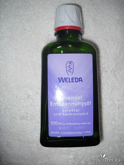 Ulei de lavandă de la - Weleda - un mod simplu de a armonie - Weleda ulei relaxant cu lavanda